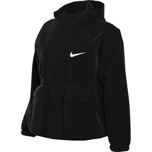 Nike Women's Damen Sportswear Trend Woven JKT Jacket, Black/White, XXL Nike Women's Damen Sportswear Trend Woven JKT Jacket, Black/White, XXL