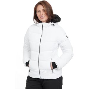 Dare2b Womens Glamorizev Ski Jacket, White, 12 EU Dare2b Womens Glamorizev Ski Jacket, White, 12 EU