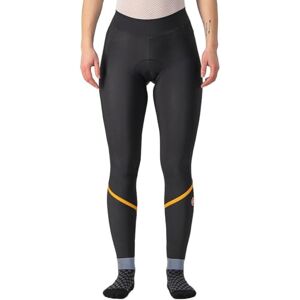 CASTELLI 4522551-883 VELOCISSIMA TH TIGHT Women's Tights Black/Melon-Silver Reflex M CASTELLI 4522551-883 VELOCISSIMA TH TIGHT Women's Tights Black/Melon-Silver Reflex M