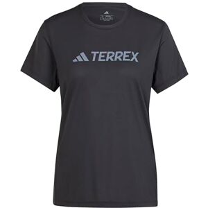 adidas Women's Terrex Multi Climacool Logo Tech T-Shirt, Black, XS adidas Women's Terrex Multi Climacool Logo Tech T-Shirt, Black, XS