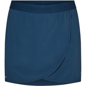 Ziener Women's Nelise X-Function Bicycle Skirt with Inner Shorts-Mountain Bike-Breathable, Quick-Drying, Padded, Hale Navy, 42 Ziener Women's Nelise X-Function Bicycle Skirt with Inner Shorts-Mountain Bike-Breathable, Quick-Drying, Padded, Hale Navy, 42