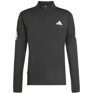 adidas Men's Adi365 Running Iconic Half Zip Sweatshirt, black, M adidas Men's Adi365 Running Iconic Half Zip Sweatshirt, black, M