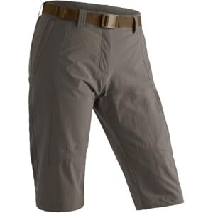 maier sports Kluane, Women's Short Hiking Trousers, Water-Repellent Outdoor Trousers for Trekking and Hiking, PFC-Free, mSTRETCH pro 4 & dryprotec Teak maier sports Kluane, Women's Short Hiking Trousers, Water-Repellent Outdoor Trousers for Trekking and Hiking, PFC-Free, mSTRETCH pro 4 & dryprotec Teak