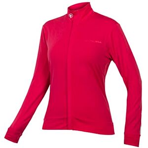 Endura Women's Xtract Roubaix Longsleeve Cycling Jersey Water Repellent Wicking Reflective Trim Jersey, Berry, XS Endura Women's Xtract Roubaix Longsleeve Cycling Jersey Water Repellent Wicking Reflective Trim Jersey, Berry, XS