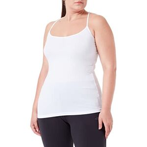 Puma Women's Iconic Racer Back Tank Top 1P Underwear, White, M Puma Women's Iconic Racer Back Tank Top 1P Underwear, White, M