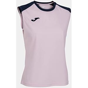 Joma Women's Eco Championship Tank Top T-Shirt, Pink/Navy Blue, L Joma Women's Eco Championship Tank Top T-Shirt, Pink/Navy Blue, L