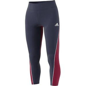 adidas Performance CLG Women's Leggings, Dark Blue/Red, M, Dark Blue/Red