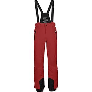 killtec Men's Functional Ski Trousers with Removable Straps, Edge Protection and Snow Guard, Orange, M killtec Men's Functional Ski Trousers with Removable Straps, Edge Protection and Snow Guard, Orange, M