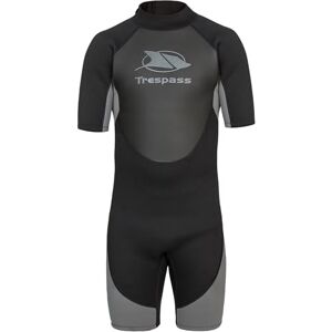 Trespass Scuba, Black, M, Short 3mm Neoprene Wetsuit with 7mm Zip for Men, Medium, Black Trespass Scuba, Black, M, Short 3mm Neoprene Wetsuit with 7mm Zip for Men, Medium, Black