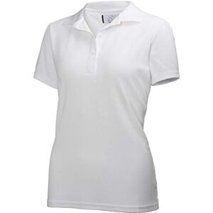 Helly Hansen Women's W Crew Tech Polo, White, XL Helly Hansen Women's W Crew Tech Polo, White, XL