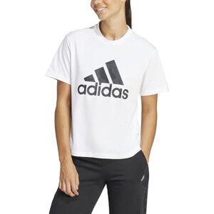 adidas Women's Floral Graphic Big Logo Tee, White, M adidas Women's Floral Graphic Big Logo Tee, White, M