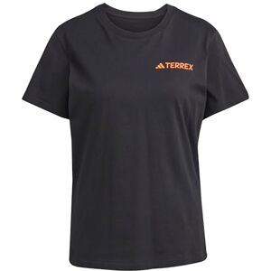 adidas Women's Terrex Graphic T-Shirt, Black, M adidas Women's Terrex Graphic T-Shirt, Black, M