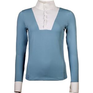 HKM Women's Virginia Long Sleeve Shirt, Ice Blue, XS HKM Women's Virginia Long Sleeve Shirt, Ice Blue, XS