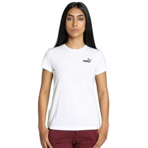 Puma Unisex 58677602s Womens ESS Small Logo Tee, White, S UK Puma Unisex 58677602s Womens ESS Small Logo Tee, White, S UK