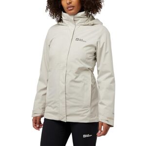 Jack Wolfskin Women's Rotwand 3in1 JKT W Jacket, Seal, XL Jack Wolfskin Women's Rotwand 3in1 JKT W Jacket, Seal, XL
