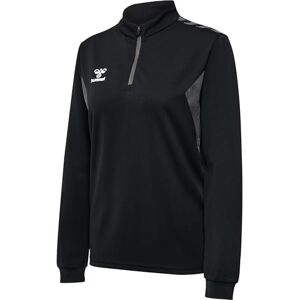 hummel Hmlauthentic Women's Half Zip Sweat Woman Sweatshirt Black hummel Hmlauthentic Women's Half Zip Sweat Woman Sweatshirt Black