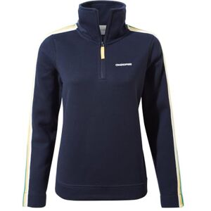 Craghoppers Women's Lyra Half Zip Fleece, Navy Blue, 10 Craghoppers Women's Lyra Half Zip Fleece, Navy Blue, 10