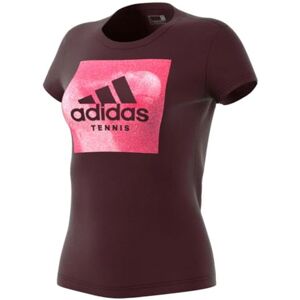 adidas Women's Category Ten W T-Shirt Multi-Colour/Borosc, Small adidas Women's Category Ten W T-Shirt Multi-Colour/Borosc, Small