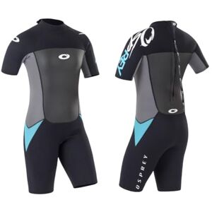 Osprey Women's Osp L Origin Shorty Wetsuit, Black Blue, S UK Osprey Women's Osp L Origin Shorty Wetsuit, Black Blue, S UK