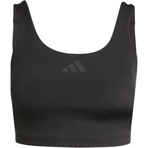 adidas Women's Optime Workout Twist Light Support Bra Tank, Black, XS adidas Women's Optime Workout Twist Light Support Bra Tank, Black, XS