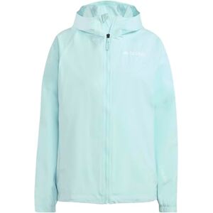 adidas Women's Terrex Multi 2 Layer RAIN.RDY Jacket, semi flash aqua, L adidas Women's Terrex Multi 2 Layer RAIN.RDY Jacket, semi flash aqua, L