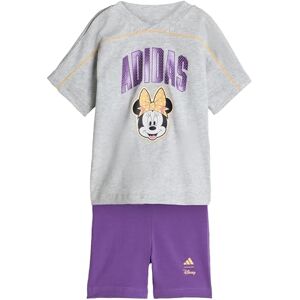 adidas Baby Girls DISNEY MINNIE MOUSE T-SHIRT SET, light grey heather/Semi Ice Tangerine, 0-3 Months adidas Baby Girls DISNEY MINNIE MOUSE T-SHIRT SET, light grey heather/Semi Ice Tangerine, 0-3 Months