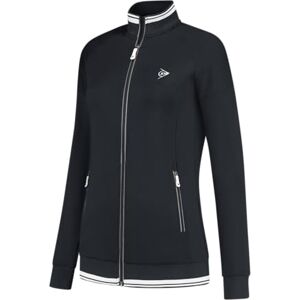 Dunlop CLUB LADIES KNITTED TENNIS JACKET, Black, L Dunlop CLUB LADIES KNITTED TENNIS JACKET, Black, L