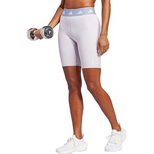 adidas Women's Techfit Bike Short Leggings, Silver Dawn/Silver Violet, M adidas Women's Techfit Bike Short Leggings, Silver Dawn/Silver Violet, M