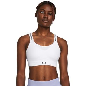 Under Armour Women's UA Infinity High Bra Shirt White Under Armour Women's UA Infinity High Bra Shirt White