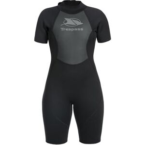 Trespass Scubadive, Black, S, Short 3mm Neoprene Wetsuit with 7mm Zip for Women, Small, Black Trespass Scubadive, Black, S, Short 3mm Neoprene Wetsuit with 7mm Zip for Women, Small, Black