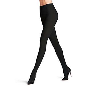 FALKE Women's Temple Angel 60 DEN W TI Semi-Opaque Thick Patterned 1 Pair Tights, Black (Black 3009), M FALKE Women's Temple Angel 60 DEN W TI Semi-Opaque Thick Patterned 1 Pair Tights, Black (Black 3009), M