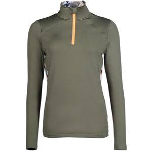 HKM Women's Lyon Active Functional Shirt, Olive Green, L HKM Women's Lyon Active Functional Shirt, Olive Green, L