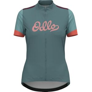 Odlo Women's Vintage Essentials Cycling Jersey Shirt Odlo Women's Vintage Essentials Cycling Jersey Shirt