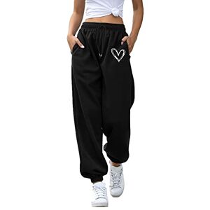 Easter Egg Women Joggers Fleece Sale Wide Leg Shorts Women Elasticated Stretch Joggers Pants with Pockets Tapered Leg Sweatpants Sport Trousers Women for Winter St Patricks Day Clothes
