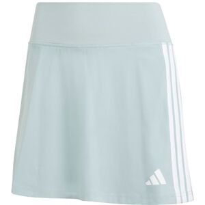 adidas Women's Train Essentials 3-Stripes Workout Skort, Wonder Sage/White, XL adidas Women's Train Essentials 3-Stripes Workout Skort, Wonder Sage/White, XL