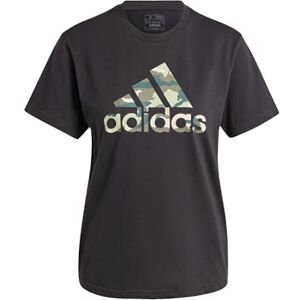 adidas Women's CAMO Graphic TEE, Black, M adidas Women's CAMO Graphic TEE, Black, M