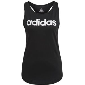 adidas Women's Lin Tk T Shirt, Black/White, XS UK