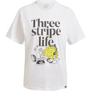 adidas Women's Positivity Graphic TEE, White, XXS adidas Women's Positivity Graphic TEE, White, XXS