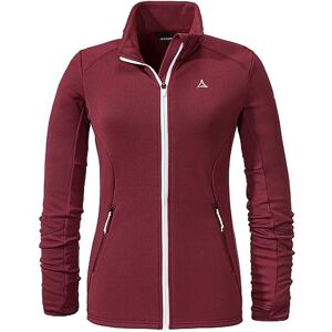 Schöffel Lodron Women's Fleece Jacket L, Dark Burgundy Schöffel Lodron Women's Fleece Jacket L, Dark Burgundy