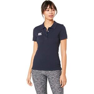 Canterbury Women's Waimak Cotton Polo Shirt Rugby Shirt Casual Polo Shirt, Navy, 12 Canterbury Women's Waimak Cotton Polo Shirt Rugby Shirt Casual Polo Shirt, Navy, 12