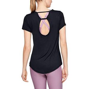 Under Armour UNDKU Women Armour Sport SS Short-sleeve Shirt Black//Metallic Silver (001), MD Under Armour UNDKU Women Armour Sport SS Short-sleeve Shirt Black//Metallic Silver (001), MD