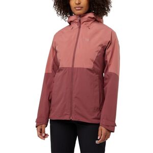 Jack Wolfskin Women's Glaabach 3-in-1 JKT W Jacket, Red Ochre, M Jack Wolfskin Women's Glaabach 3-in-1 JKT W Jacket, Red Ochre, M
