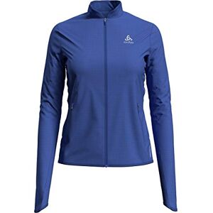 Odlo Women's Midlayer Full Zip Fli Ceramiwarm Fleece Jacket Women's Fleece Jacket, womens, Women's Fleece Jacket, 542141, amparo blue marina stripes, XS Odlo Women's Midlayer Full Zip Fli Ceramiwarm Fleece Jacket Women's Fleece Jacket, womens, Women's Fleece Jacket, 542141, amparo blue marina stripes, XS