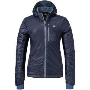 Schöffel Women's Ins Hybrid Black Raven L, Lightweight MTB Jacket with 4D Body Mapping, Breathable, Warming Cycling Jacket with Fixed Hood, with Pockets Schöffel Women's Ins Hybrid Black Raven L, Lightweight MTB Jacket with 4D Body Mapping, Breathable, Warming Cycling Jacket with Fixed Hood, with Pockets