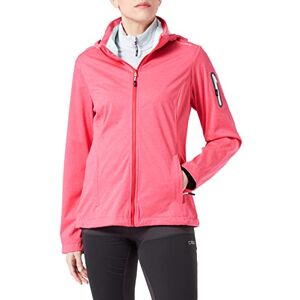 CMP Lightweight, windproof and waterproof softshell melange jacket WP 8,000, Woman, Strawberry Mel., 52 CMP Lightweight, windproof and waterproof softshell melange jacket WP 8,000, Woman, Strawberry Mel., 52