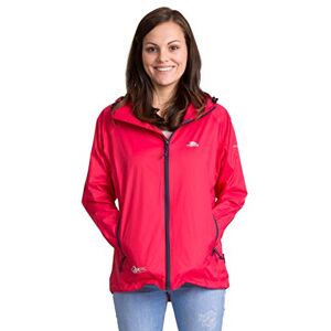 Trespass Qikpac Jacket Female, Raspberry, XXS, Compact Packaway Waterproof Jacket for Women, Pink, XX-Small / 2X-Small / 2XS Trespass Qikpac Jacket Female, Raspberry, XXS, Compact Packaway Waterproof Jacket for Women, Pink, XX-Small / 2X-Small / 2XS