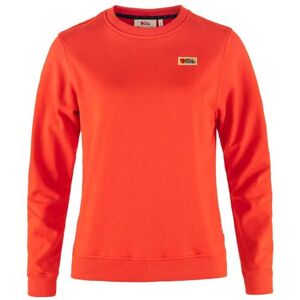 Fjällräven Fjallraven 87075-214 Vardag Sweater W Sweatshirt Women's Flame Orange Size XS Fjällräven Fjallraven 87075-214 Vardag Sweater W Sweatshirt Women's Flame Orange Size XS