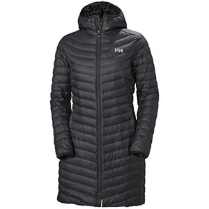 Helly Hansen Women's Verglas Long Down Insulator Down Jacket, Black, X-Large