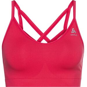 Odlo Women Sports Bra Seamless Soft Low Support, Paradise Pink Grey Melange, XS Odlo Women Sports Bra Seamless Soft Low Support, Paradise Pink Grey Melange, XS