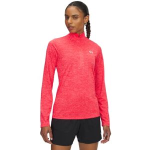 Under Armour Women's Tech Half-Zip Twist, Women's Gym Wear Made from Super-Soft, Fast-Drying Material, Half-Zip Top with Odour Control Technology,Racer Red / / White,LG Under Armour Women's Tech Half-Zip Twist, Women's Gym Wear Made from Super-Soft, Fast-Drying Material, Half-Zip Top with Odour Control Technology,Racer Red / / White,LG